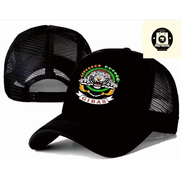 TOPI TRUCKER TOPI JARING GIBAS