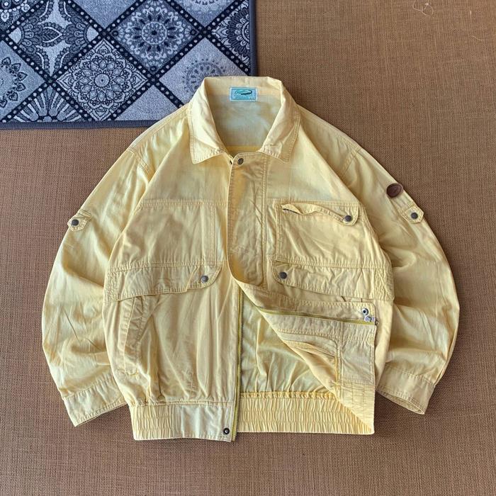 jaket  Vtg Crocodile size M 100% original 030826V