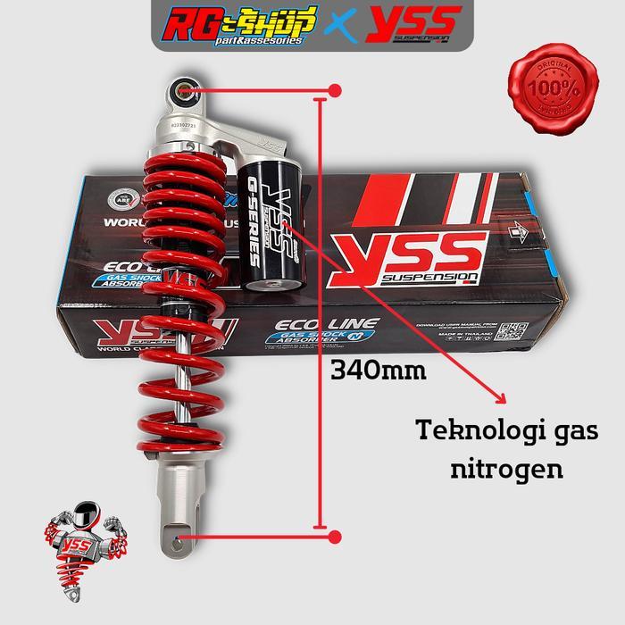 shock YSS tabung G series smooth 340mm Vario 160 original thailand
