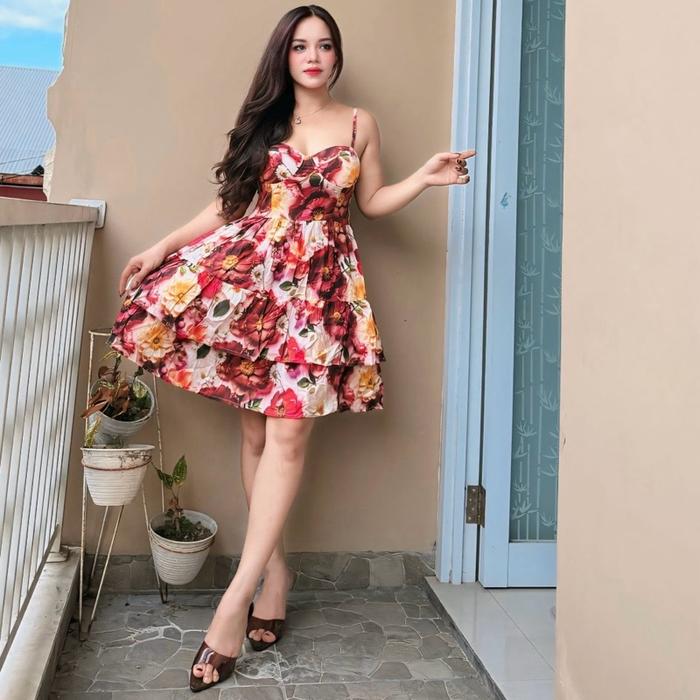 Mini dress miyabi rample big size