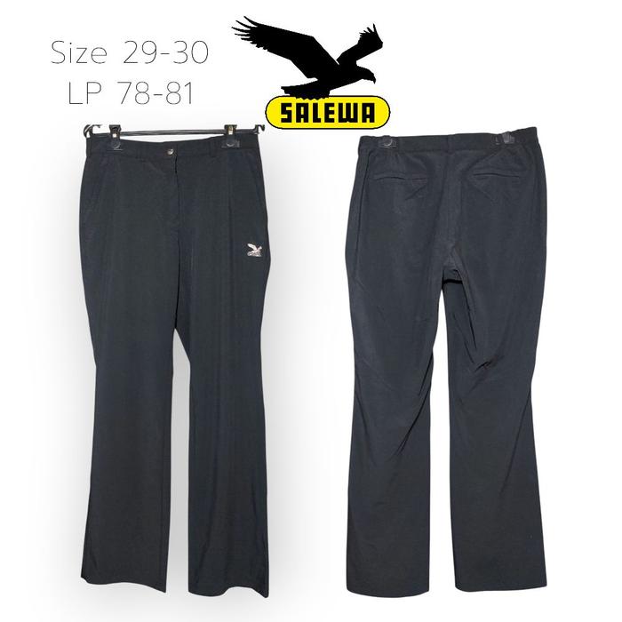 SALEWA Outdoor Long Pants Celana Gunung Tracking Hiking Original Size 29 30 Untuk Sport