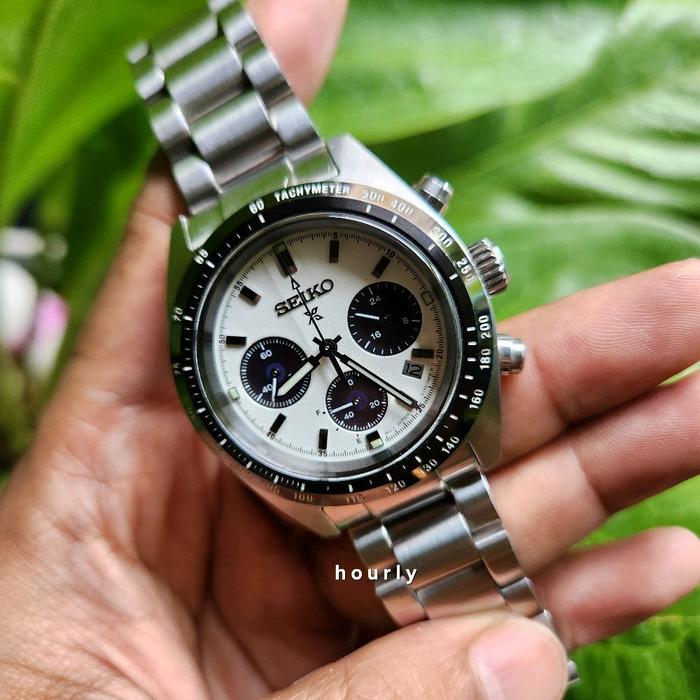 Jam Tangan Seiko Prospex SSC813 SSC813P1 Speedtimer Panda Solar Chronograph