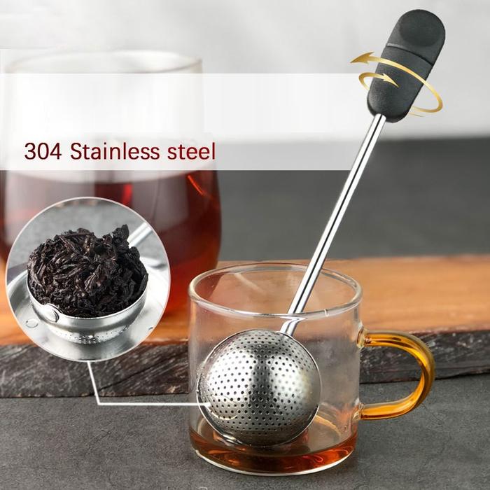Multifunction Tea Infuser Single-sided Rotating Tea Infuser Ball Tea