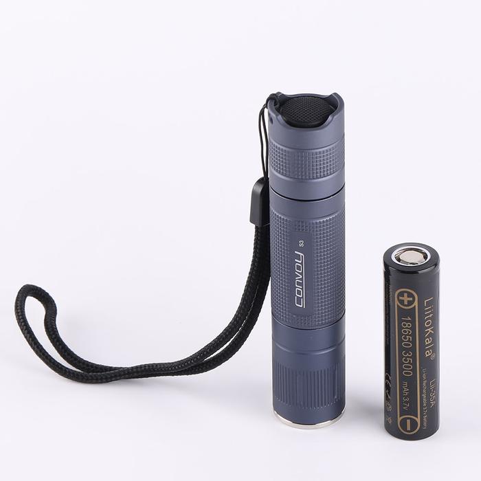 Konvoi S3, Lampu Hijau Biru Kuning Merah, Senter 18650, dengan