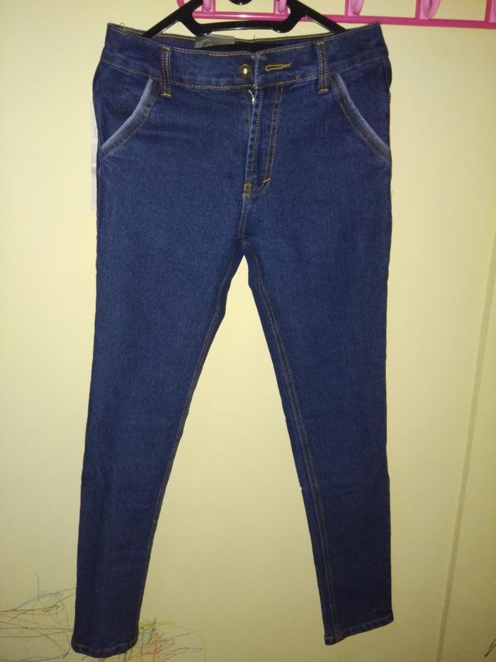 Celana Jeans Panjang Pria Logo Quicksilver Slimfit Pensil