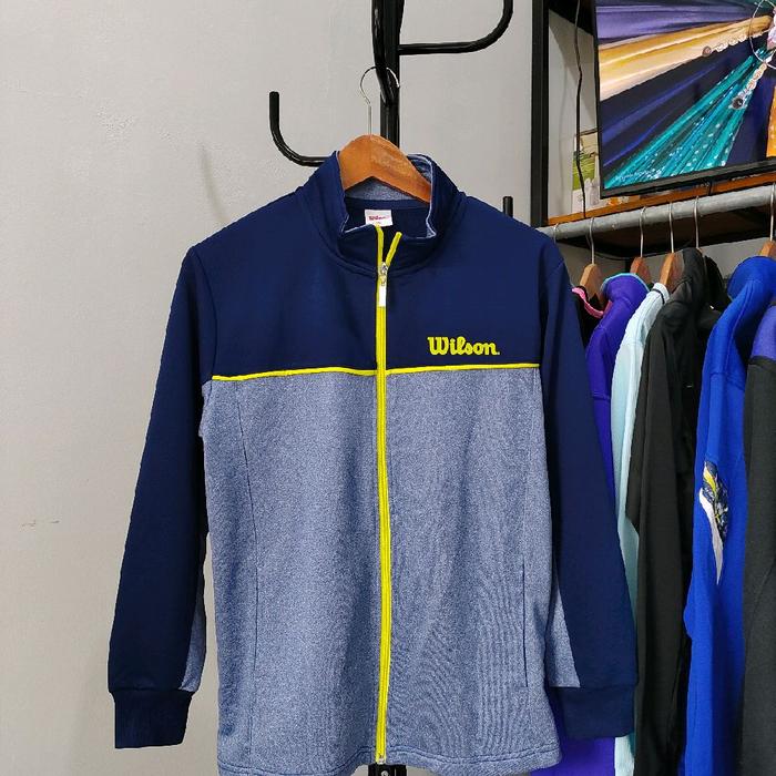 Jaket Tracktop Wilson Two Tone Original