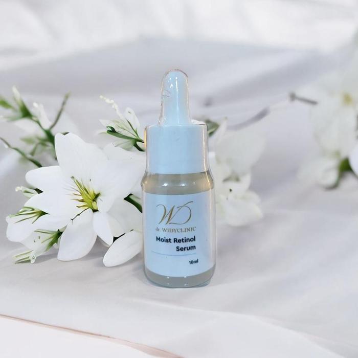 Moist Retinol Serum Dr Widy Clinic Anti Aging Flek Mencerahkan Melembabkan Kulit Wajah BPOM Cocok Un