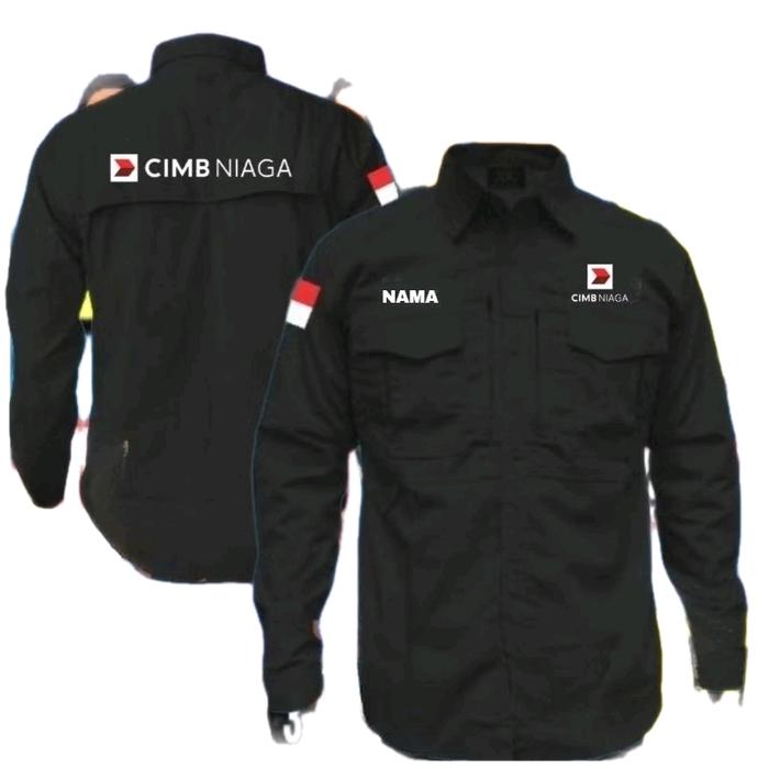 kemeja tactical CIMB niaga baju tactical CIMB niaga kemeja CIMB niaga baju CIMB niaga seragam CIMB n