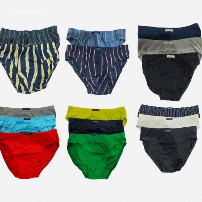 CELANA DALAM PRIA DEWASA IMPORT TOM TAILOR/CECEBA ORIGINAL 3pcs | Kekinian