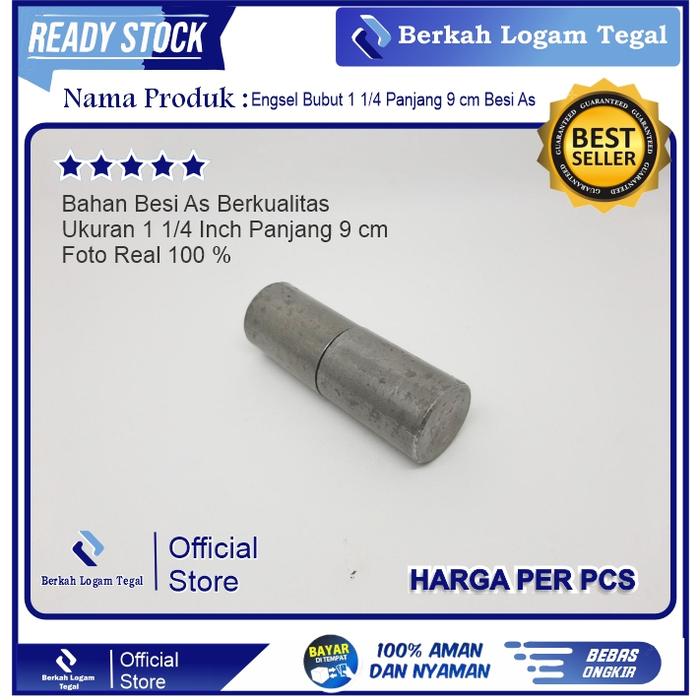 Engsel Pagar Besi Untuk Pintu Pagar / Engsel Bubut Ukuran 1 1/4 Inch