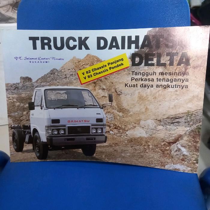 brosur daihatsu truck delta 4 halaman