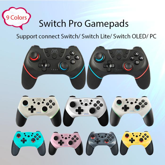 Bluetooth Compatible Switch Pro Gamepads Wireless Double Joystick