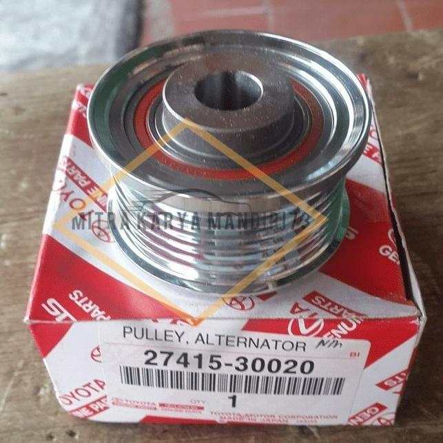 PULLY ALTERNATOR PULLY FAN BELT 7PK INOVA INNOVA HILUX FORTUNER IMPORT