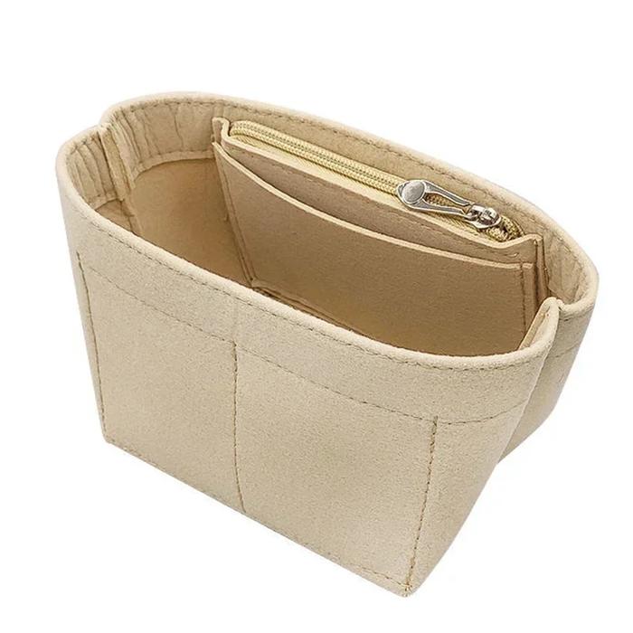 Felt Cloth Insert Bag For Longchamp Le Pliage Cuir Top Handle Bag Xs Bag Organizer Makeup Sling Orga