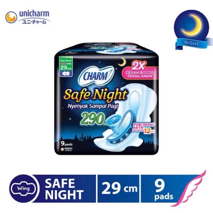 Charm Safe Night 29 cm - 2 PACK