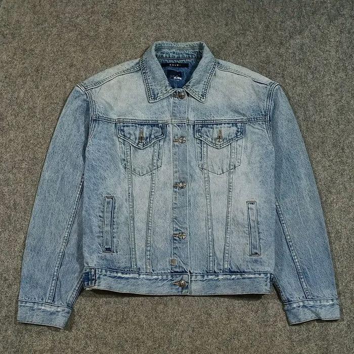 Jaket jeans pria jaket denim KSUBI size XL second