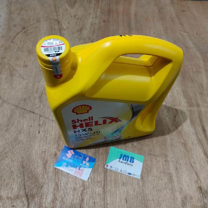 OLI MOBIL SHELL HELIX HX5 15W-40 4L GALON