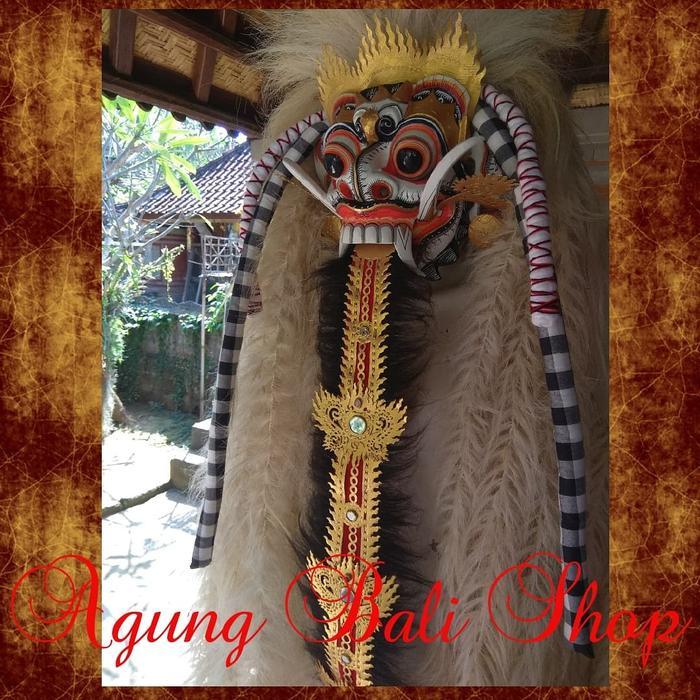 TERBARU Topeng leak bali atau rangda putih