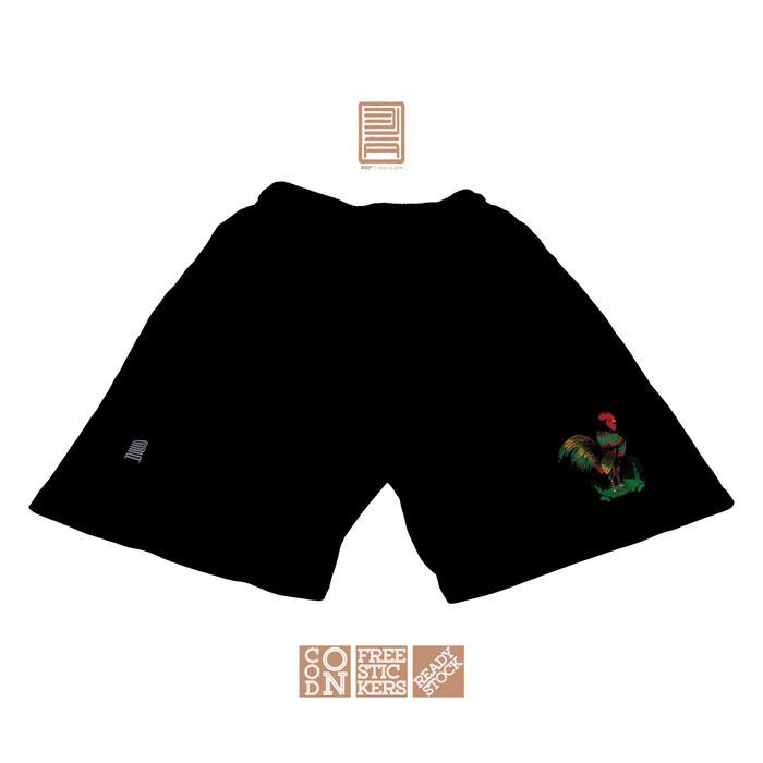 Celana Pendek Spanduk Pecel Lele Lamongan Meme Short Pants Katun Dja
