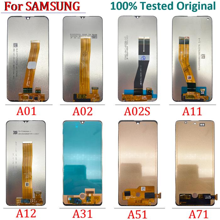 100% Tested LCD Screen Replacement For Samsung Galaxy A01 A02 A02S