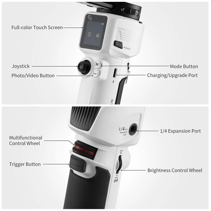 Zhiyun Crane M3 3-Axis Handheld Gimbal Stabilizer for Mirrorless