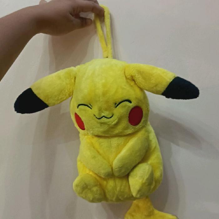 Tas Boneka Pokemon Pikachu Ori Pokemon Nintendo (Rare) Langka