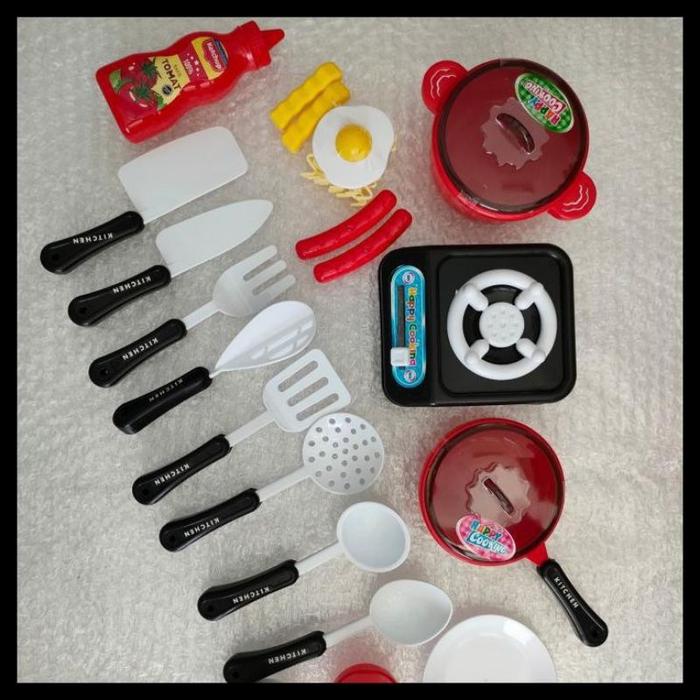 LM 10 - Mainan Masak Masakan Beauty Kitchen Mie Telur Sosis LM10