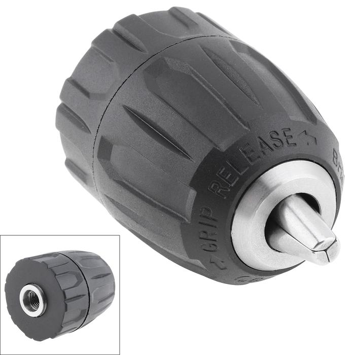 Mini Keyless Drill Bit Chuck Adapter Converter Air Electric Cordless