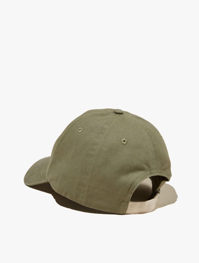 E㊛91 RUBI - AKSEIS WANITA - CLASSIC DAD CAP - ATHLETICS DEPT/GREEN H♥68