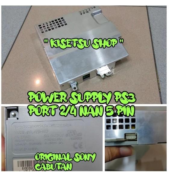 AW* CABUTAN POWER SUPPLY PS3 FAT PORT 2/4 MESIN NAN