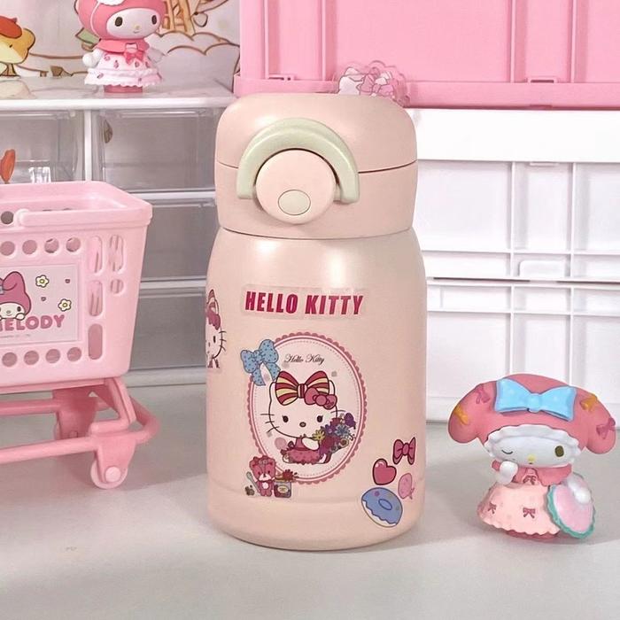 Cangkir Termos Sanrio Baja Tahan Karat Baru Mini 200Ml Ketel Portabel