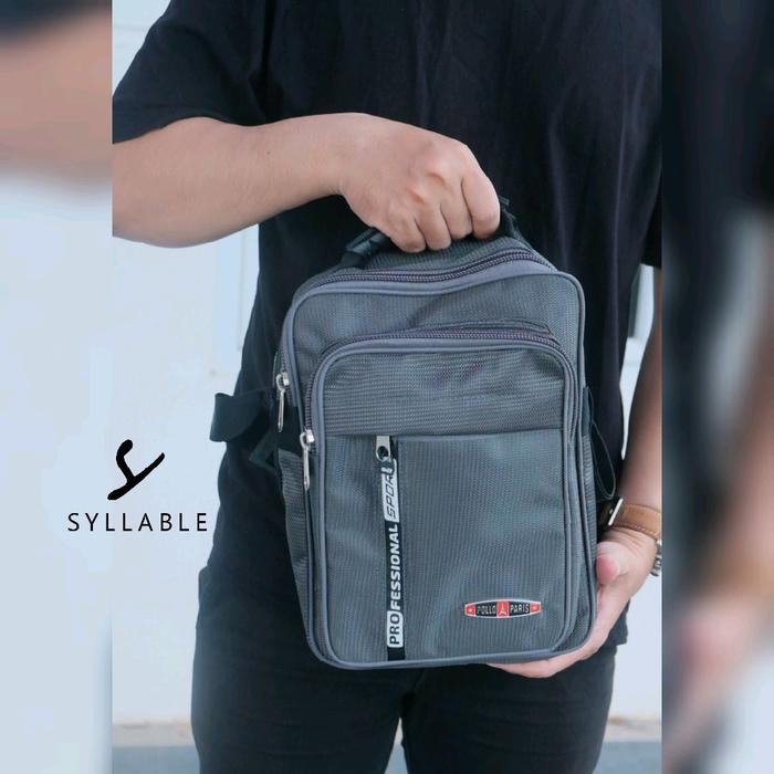 Tas Selempang 5 Resleting Pollo Paris Premium