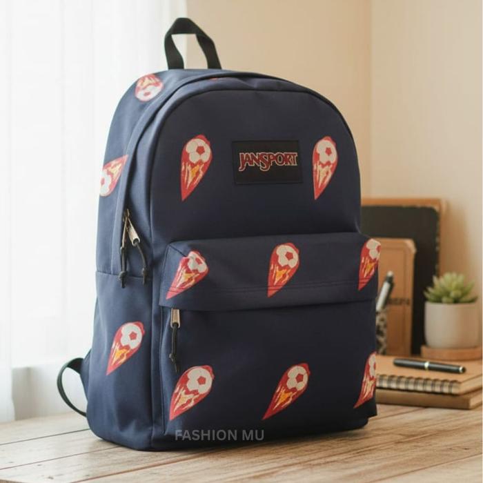 Jansport Original Premium Tas Ransel JS Anak Sekolahan Bisa Cod Pria Wanita Fashion Mu dengan Desain