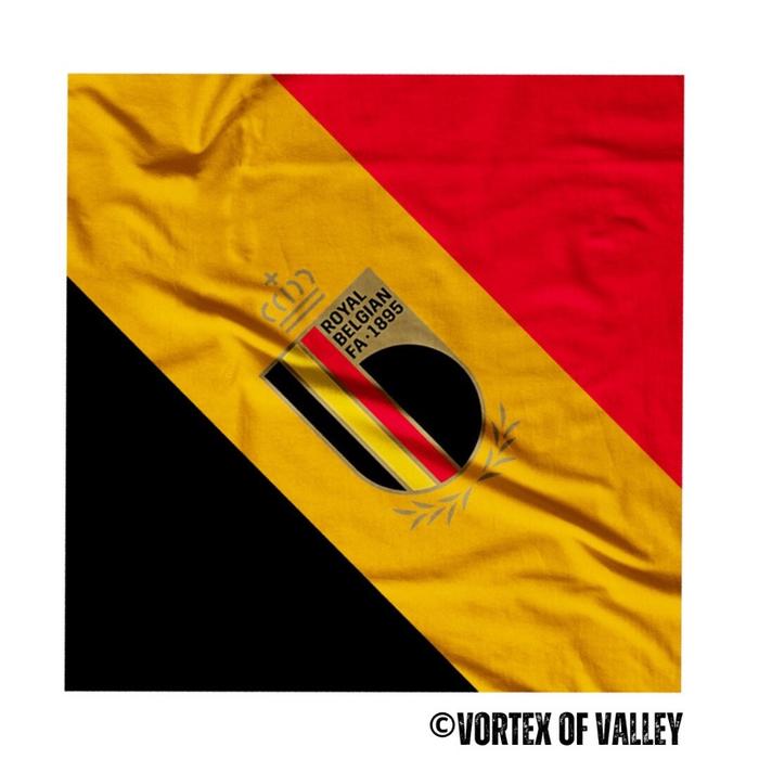 VoV - Slayer Bandana Syal Scarf Mask Premium Motif Skena Retro Vintage World Cup Bendera Negara Belg