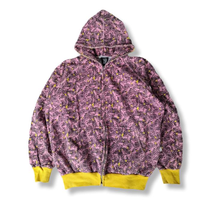 BBC BILLIONAIRE BOYS CLUB DOLLAR BILL FULL PRINT ZIP HOODIE | SWEATER | OUTERWEAR | GS