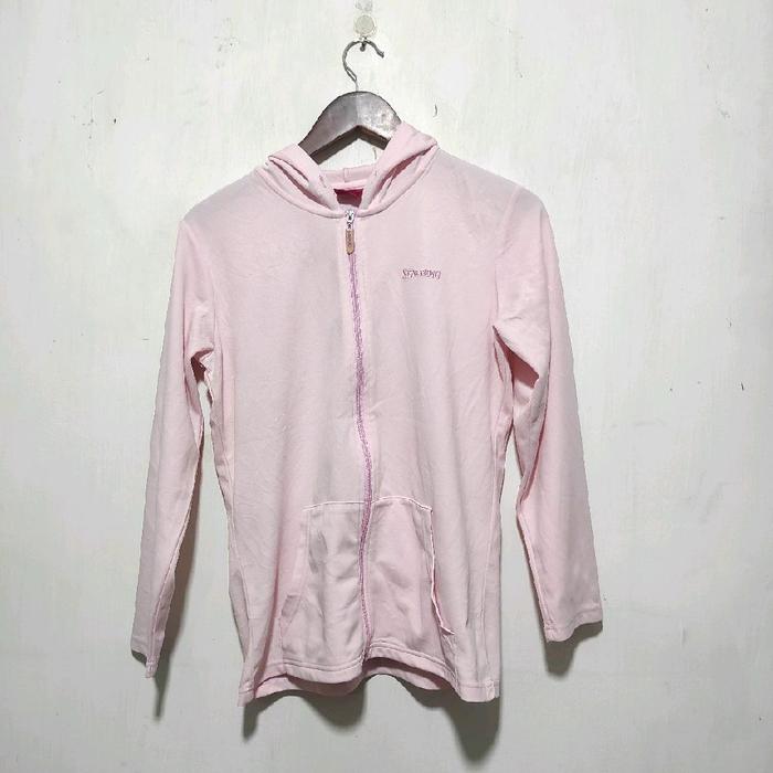 Hoodie Pink Spalding  Size : L