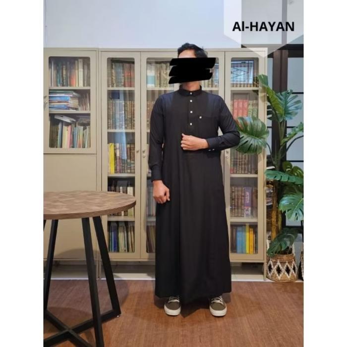 Best Seller Gamis Jubah Katun Premium Al Hayyan