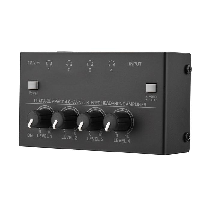 Ultra-compact 4-channel Stereo Headphone Amplifier Upgraded Mini