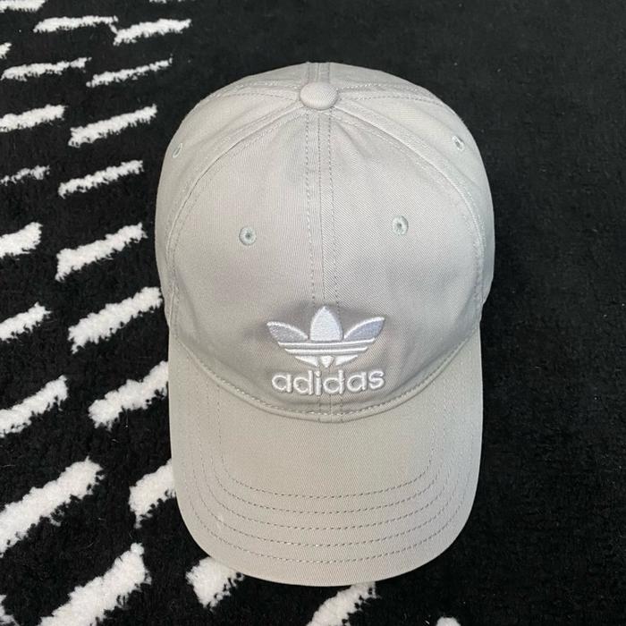 TOPI ADIDAS TRIFOIL TAG BLUE CAPS