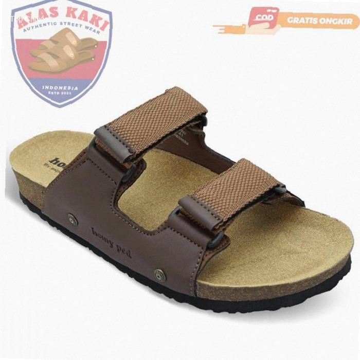 [PROMO LEBARAN] Sandal Homyped Maestro 06 Sandal Slide Pria Sendal Kulit Pria Sandal Pria Terbaru 20