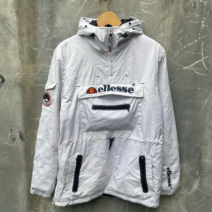 jaket anorak ellessse ski tebal second