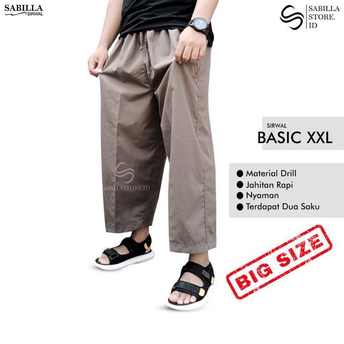 Sabilla Sirwal Basic Xxl - Celana Jumbo - Sabilla Sirwal Pasti Diskon