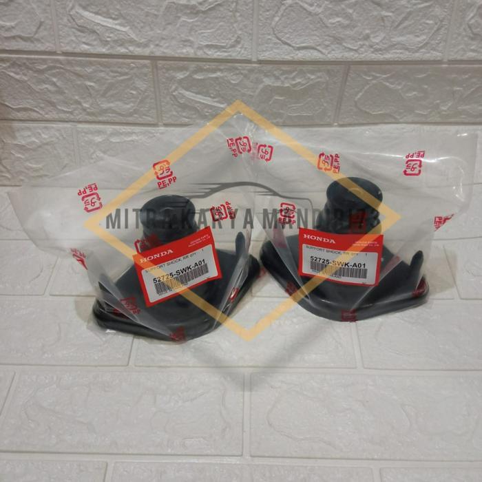 SUPPORT SHOCK KARET SUPPORT BELAKANG REAR HONDA CRV GEN 3 GEN3 ORIGINAL 1SET