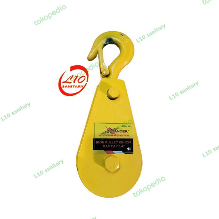 new - katrol catrol kerekan krekan timba sumur kapal besi pulley block