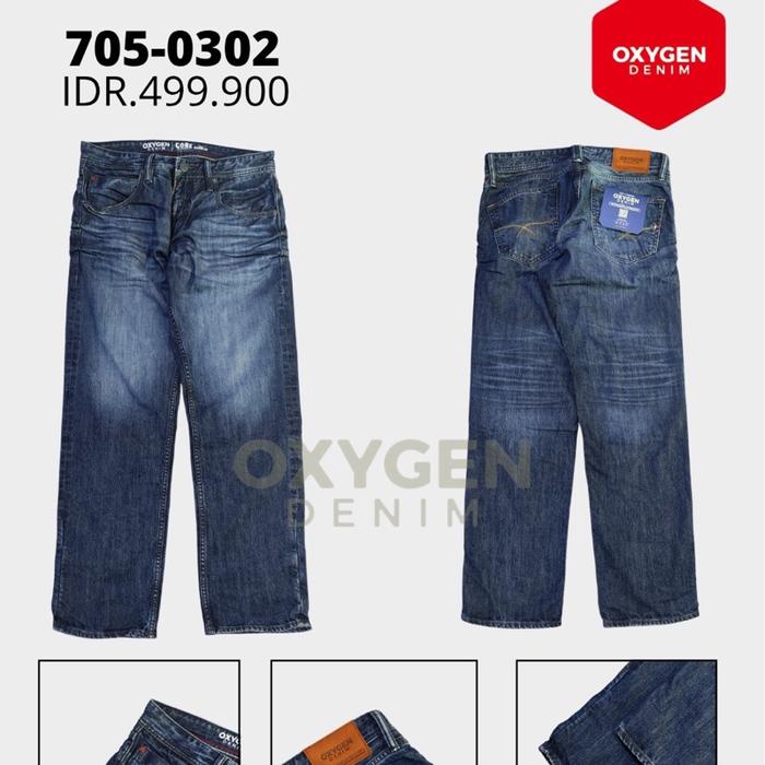 CELANA OXYGEN PANJANG JEANS NON STRECH ORIGINAL