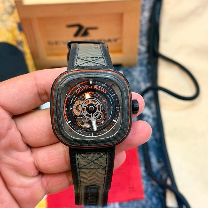SEVENFRIDAY P3C/09 ORANGE CARBON Limited Edition Seven Friday