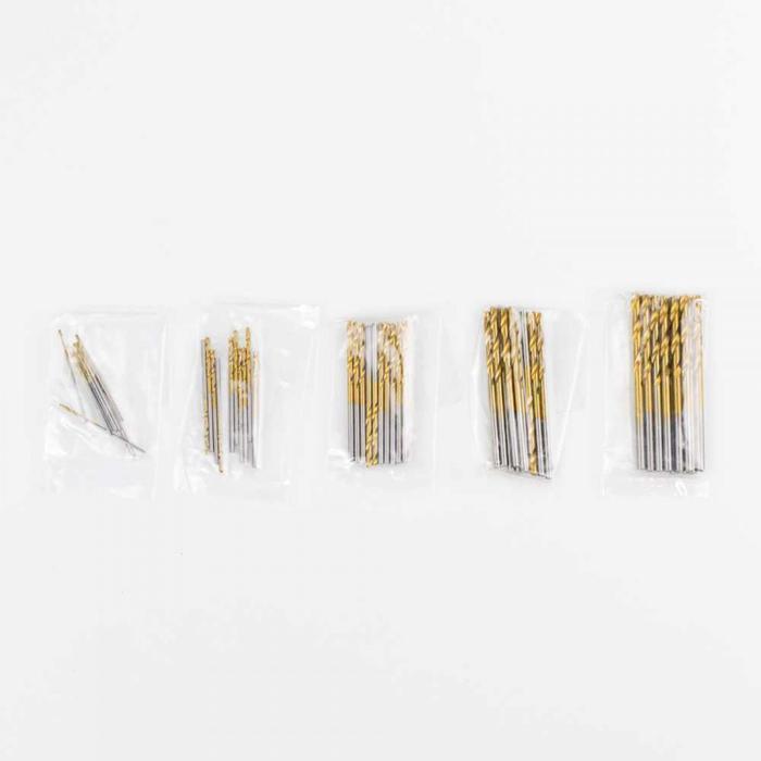Taffware Mata Bor Power Drill Bits Titanium Coated 50 PCS - DW1361