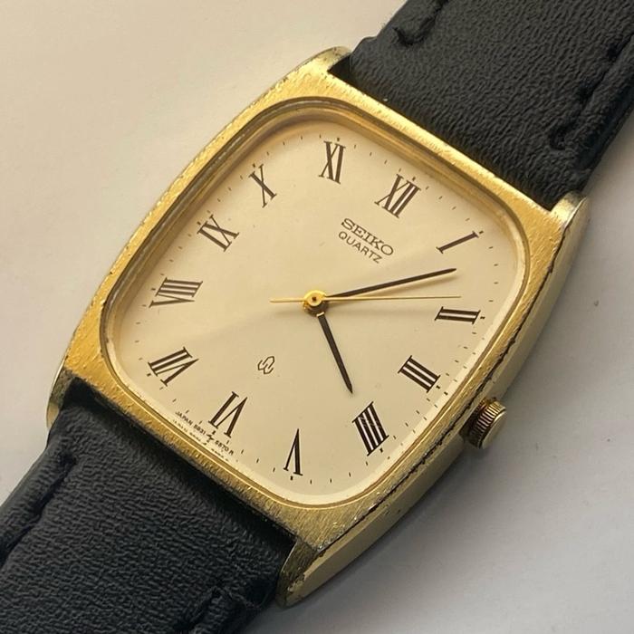 VINTAGE SEIKO TANK ROMAN DIAL 5931-5440