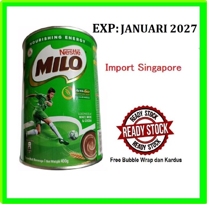 Milo Singapore 400 gram Singapura 400gr bukan Milo Malaysia 400gram
