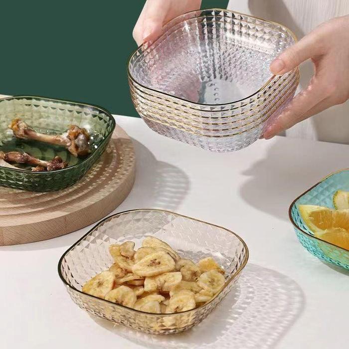 Nampan buah/ Baki Nordik/ baki akrilik/ baki mewah yang indah/ baki penyimpanan dapur/ baki plastik
